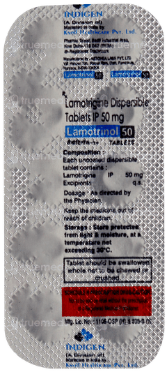 Lamotrinol 50 Tablet 10